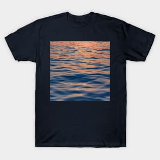 Setting Sun Ocean Waves T-Shirt